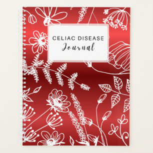 Mensuel Maladie Cœliaque Journal - Métal Rouge