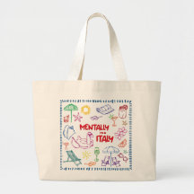 Mental en Italie Sac fourre-tout - Esthétique été