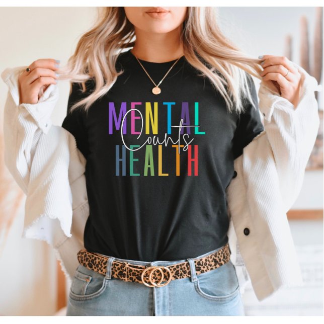 Mental Healt Counts T-Shirt (Von Creator hochgeladen)