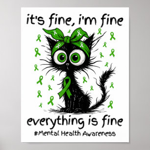 Mental Health Awareness - Die Schönheit ist alles  Poster