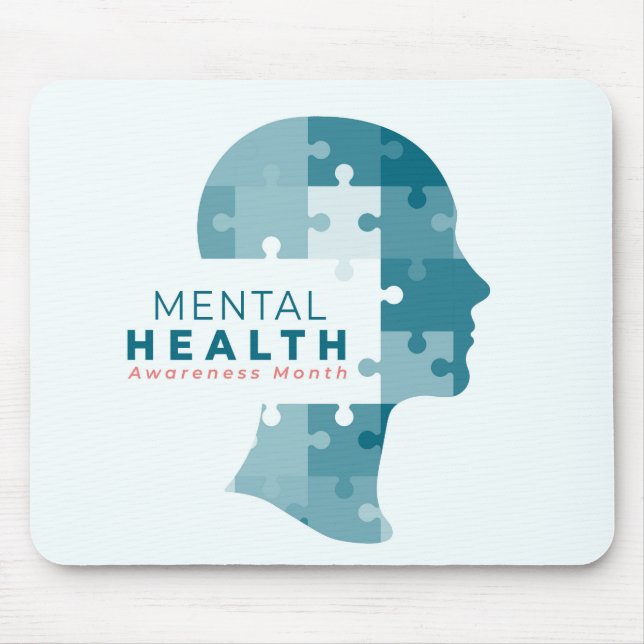 Mental Health Awareness Month Mousepad (Vorne)