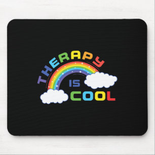 Mental Health Awareness Month Therapie ist Cool Po Mousepad