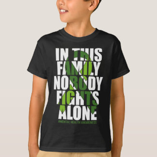 Mental Health Awareness Ribbon Familie Sie Problem T-Shirt