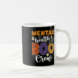 Mental Health Boo Crew Süße Halloween-Paarung Cou Kaffeetasse