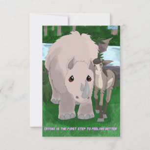 Mental Health Card für Frost Babys Dankeskarte