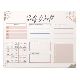 Mental Health Daily Dankbarkeit Dry Erase Board Ta Notizblock