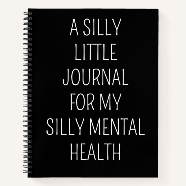 Mental Health Journal | Seien Sie freundlich zu Ih Notizbuch (Vorderseite)