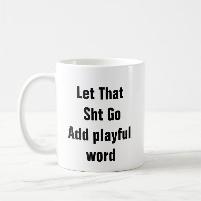 Mental Health Lass, lustige Therapiewitze zu mache Kaffeetasse (Links)