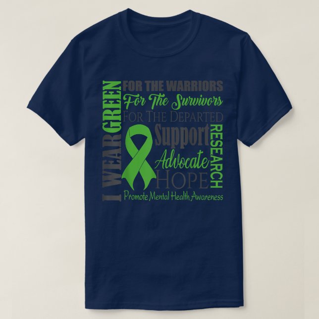 Mental Health Matters Awareness4634 2137  T-Shirt (Design vorne)
