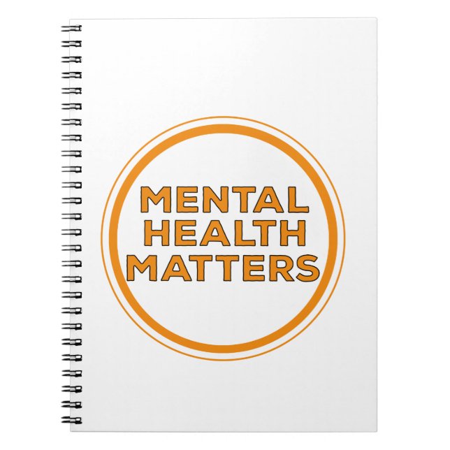 Mental Health Matters Notizblock (Vorderseite)