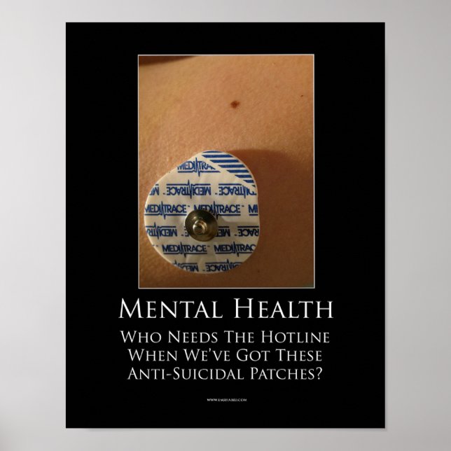 Mental Health Motivational Poster (Vorne)