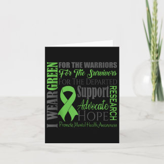 Mental Health S Awareness Tank Karte