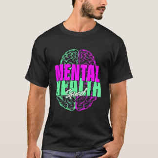 Mental Health Squad Appreciation Day Tie Dye Women T-Shirt