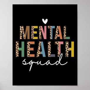 Mental Health Squad Beende Das Stigma Psychische G Poster