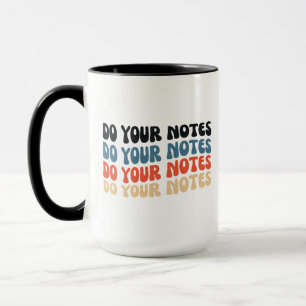 Mental Health Tasse Mach Deine Notizen Lustige Men