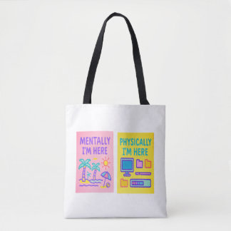 Mental hier physisch tasche