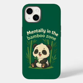 Mental in der Bambus-Zone – Süßer Panda iPhone Cas Case-Mate iPhone 14 Hülle
