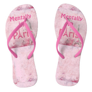 Mental in Paris Flip Flops