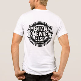 MENTAL IRGENDWO ANDERS - Vintage Streetwear Tri-Blend Shirt