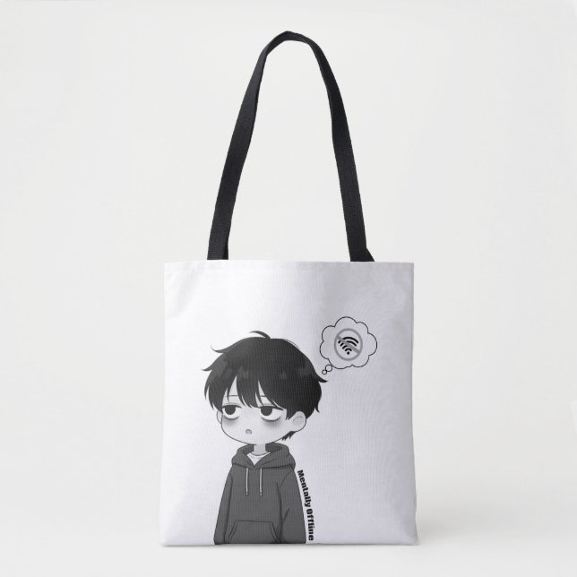 Mental Offline getrennter Chibi-Junge Tasche (Vorderseite)