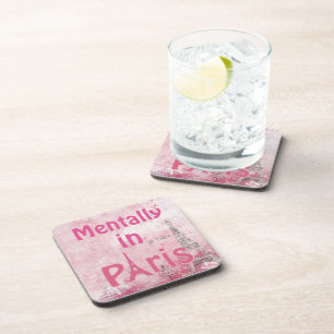 Mental Paris Beverage Coaster Getränkeuntersetzer