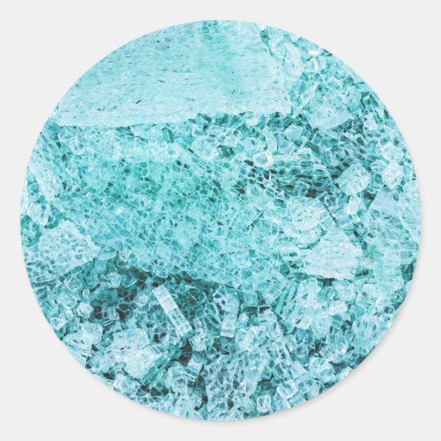 mentale Integration Runder Aufkleber (Vorderseite)