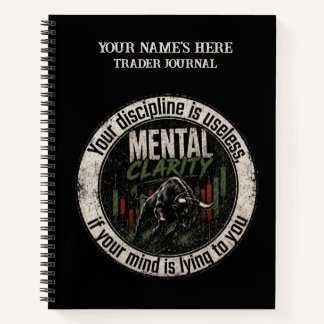 Mentale Klarheit statt Geistesspiele Bull Trader D Notizbuch