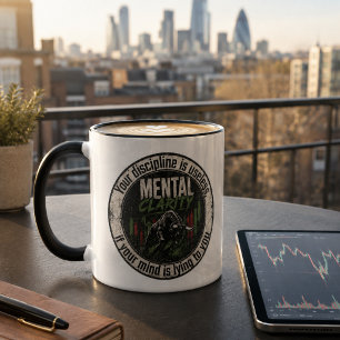 Mentale Klarheit statt Geistesspiele Bull Trader D Tasse