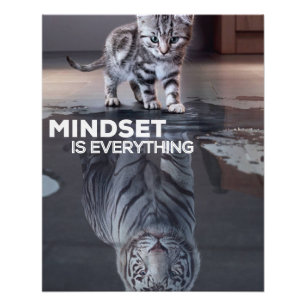 Mentalität ist alles Poster