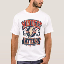 Mentalität zählt Vintage-Varsity-Fitnessstudio T-Shirt