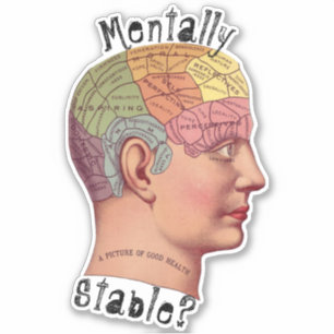 Mentalkleber Aufkleber