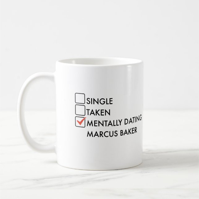 Mentally verabreden Marcus Baker Ginny und Georgia Kaffeetasse (Links)