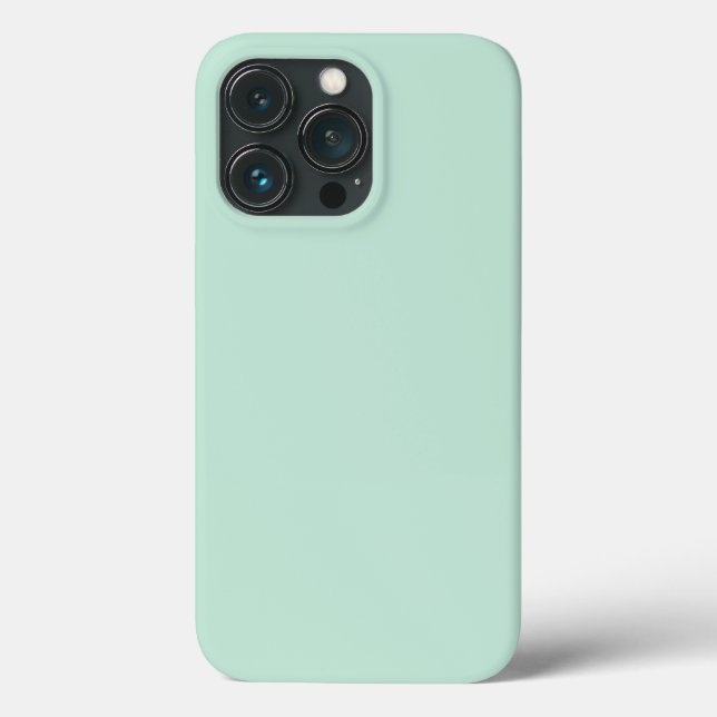 menthe de mer vert élégant Coque-Mate coque iphone (Verso)