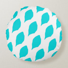 Menthol-Blattdesign Rundkissen Rundes Kissen