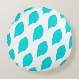 Menthol-Blattdesign Rundkissen Rundes Kissen
