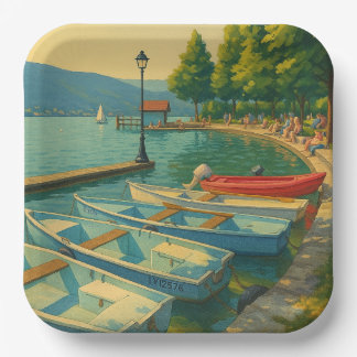 Menthon Saint Bernard Pappteller