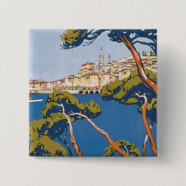 Menton Button (Vorderseite)