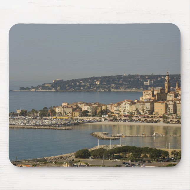 Menton, Cote d'Azur, Frankreich. Mousepad (Vorne)