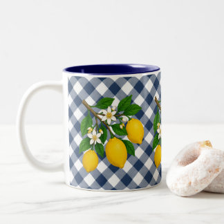 Menton Lemon Two-Tone Mug Zweifarbige Tasse