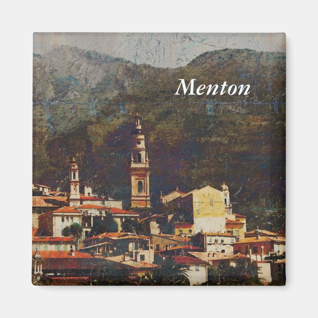 Menton, Provence-Magnet Magnet (Vorne)