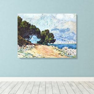 Menton vom Cap Martin von Claude Monet Leinwanddruck
