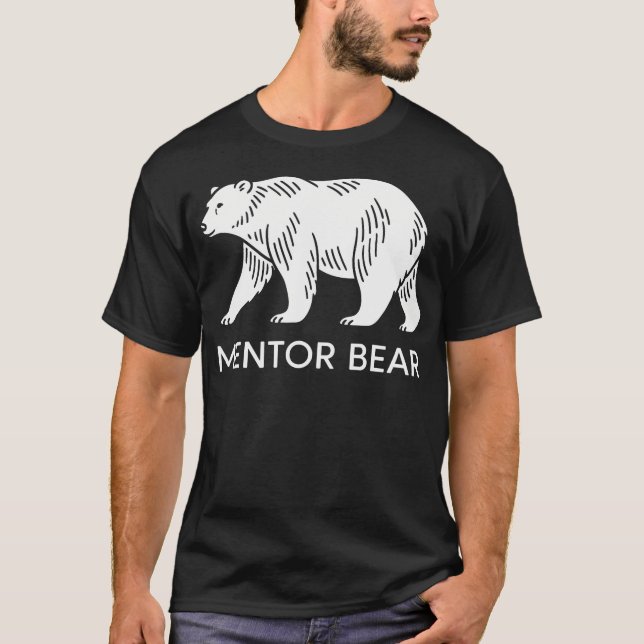 Mentor Bär Eisbär T-Shirt (Vorderseite)