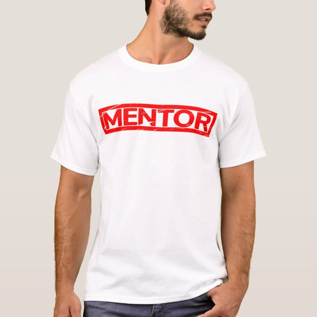 Mentor Briefmarke T-Shirt (Vorderseite)