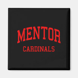 Mentor High School HS Mentor OH Retro Magnet