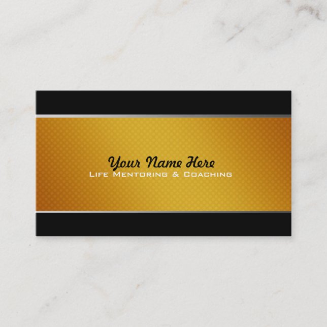 Mentoring und coachte Geschäfts-Karten Visitenkarte (Vorderseite)