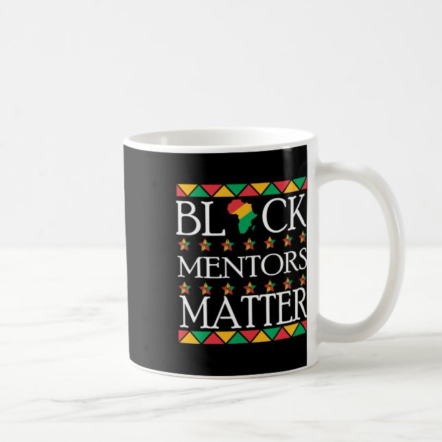 Mentors der schwarzen Geschichte Problem Afrikanis Kaffeetasse (Rechts)