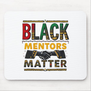 Mentors der schwarzen Geschichte Problem Afrikanis Mousepad