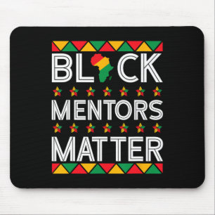 Mentors der schwarzen Geschichte Problem Afrikanis Mousepad