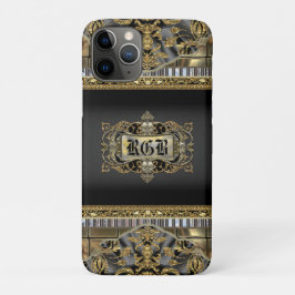 Mentorsteen Elegant Viktorianisch Monogram Case-Mate iPhone Hülle