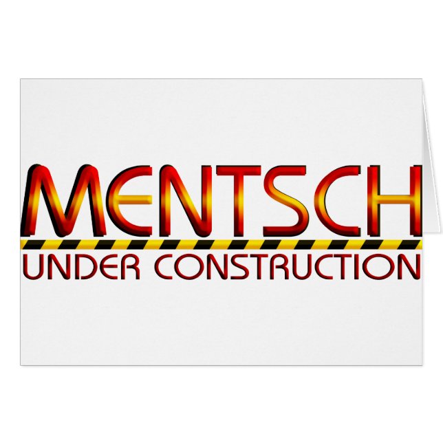 Mentsch (Vorderseite (Horizontal))
